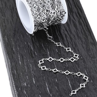 Trang Sức DIY từ thép không gỉ với hình bốn lá cỏ ba lá - phụ kiện hoàn hảo cho vòng tay và dây chuyền
