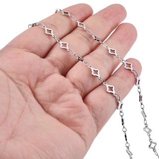 Trang Sức DIY từ thép không gỉ với hình bốn lá cỏ ba lá - phụ kiện hoàn hảo cho vòng tay và dây chuyền