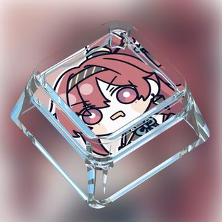 Wuthering Waves Tùy chỉnh Keycaps Bàn phím cơ Hoạt hình Keycaps trong suốt