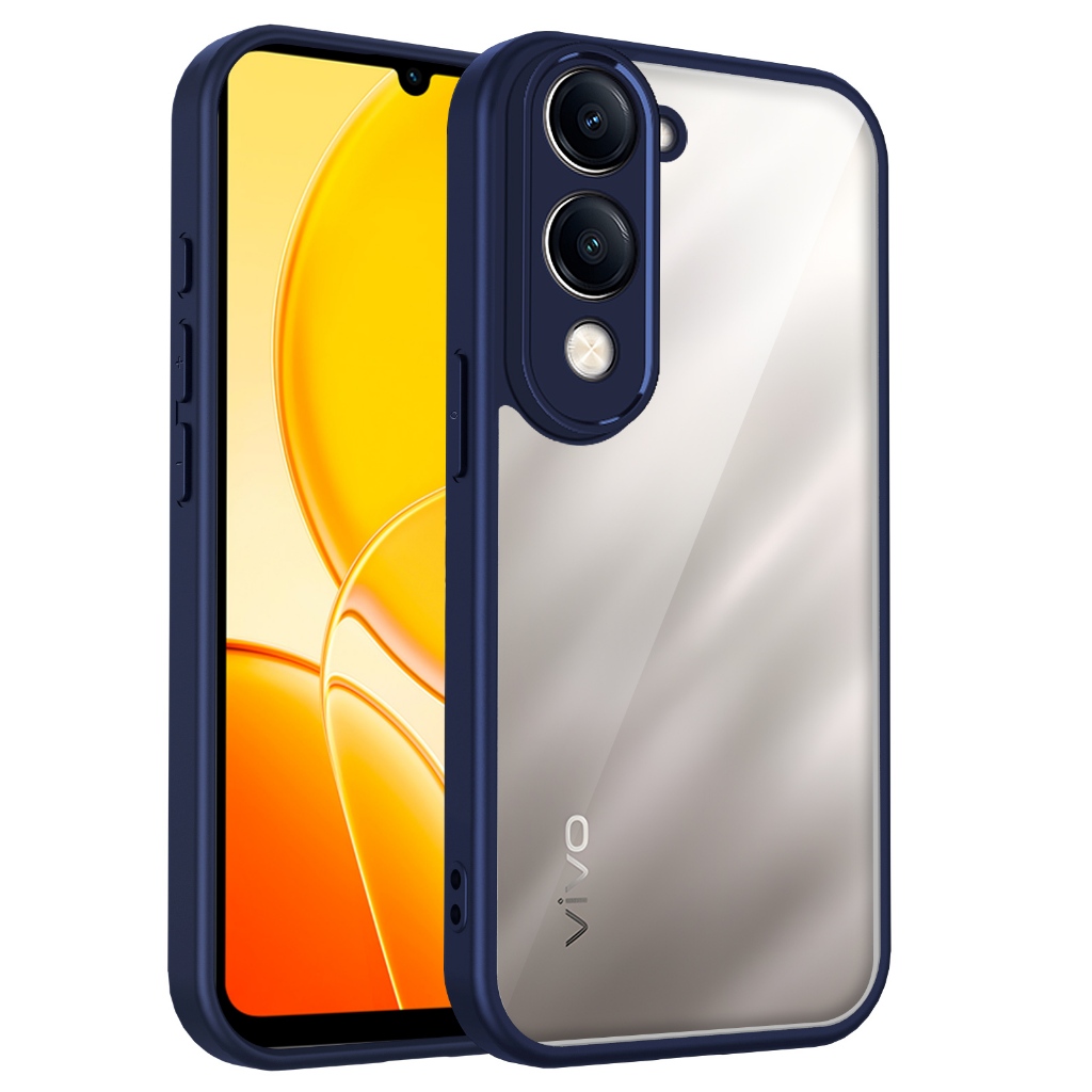 [Hàng có sẵn] Vỏ điện thoại chống sốc trong suốt VIVO Y04 Y29S Y19E Y19 IQOO Z10 T4 Lite Y19S GT Y16 Y56 T2X Y35 4G5G Vỏ bảo vệ Ốp lưng túi khí trong suốt