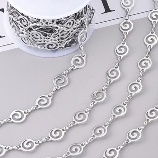 Thép không gỉ dây xích xoắn ốc cho làm đồ trang sức DIY