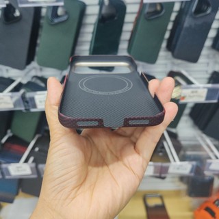 Ốp Lưng Sợi Carbon Thật Aramid Cho iPhone 17 Pro Max Vỏ Sạc Không Dây Cho iPhone 17 Air Vỏ Siêu Mỏng Vỏ Cứng