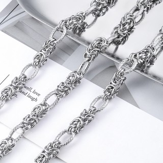 Thép Không Gỉ Chunky Nút Dây Xích Cho Vòng Cổ DIY