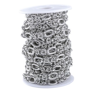 Thép Không Gỉ Chunky Nút Dây Xích Cho Vòng Cổ DIY