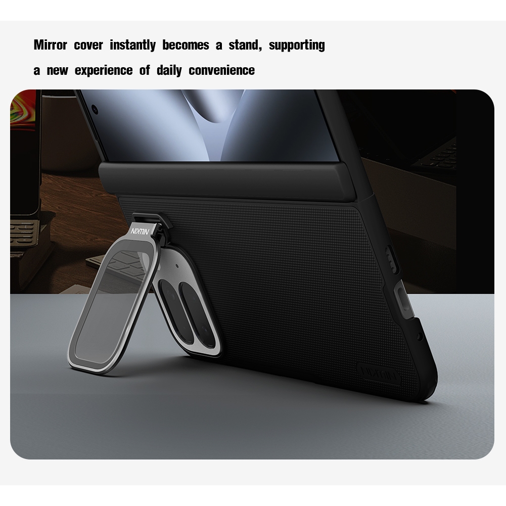 Nillkin Tương Thích Cho Google Pixel 10 Pro Fold Frosted Shield Prop PC Chống Sốc Chống Rơi Bảo Vệ Ống Kính Máy Ảnh Chân Đế Từ Cứng Ốp lưng Vỏ