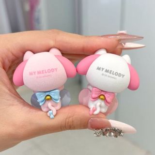 ZW [Chính hãng] Sanrio Guardian Meow Nhóm Đậu Ngộ nghĩnh Dễ Thương Series Hộp Bí Ẩn Hợp Thời Trang Chơi Hình Đồ Chơi Sưu Tập