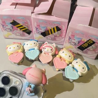 ZW [Chính hãng] Sanrio Guardian Meow Nhóm Đậu Ngộ nghĩnh Dễ Thương Series Hộp Bí Ẩn Hợp Thời Trang Chơi Hình Đồ Chơi Sưu Tập