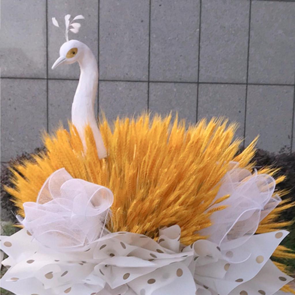 Đầu Mannequin Con Công, Trang Trí Sắp Xếp Hoa, Mô Hình Con Công Trang Trí Nhà Bàn Trung Tâm Cho Tiệc Kỷ Niệm