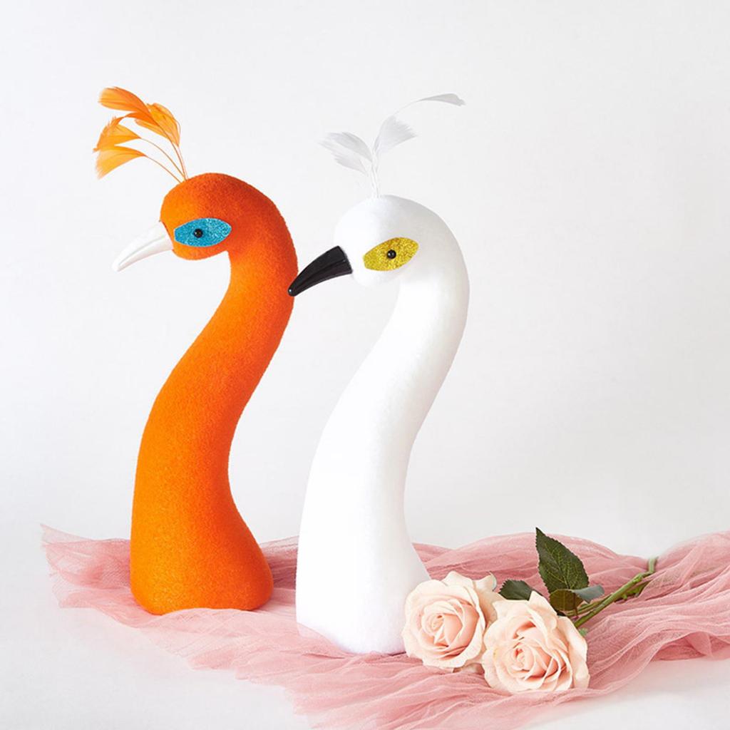 Đầu Mannequin Con Công, Trang Trí Sắp Xếp Hoa, Mô Hình Con Công Trang Trí Nhà Bàn Trung Tâm Cho Tiệc Kỷ Niệm