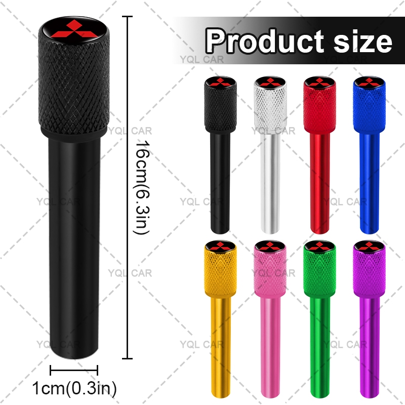 1 / 4 Xe An Toàn Khóa Cửa Pin Khóa Cửa Ô Tô Núm Cho Mitsubishi ASX Lancer Pajero Outlander L200 EVO EX Hàng Tiện Ích