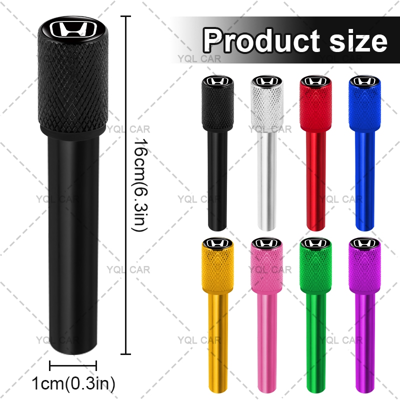 1 / 4 Lưới Thiết Kế Cửa Ô Tô Chân Khóa Cửa Xe Kéo Núm An Ninh Cho Xe Honda Dio Fit3 Rd1 Civic Binzhi XRV CRV Accord