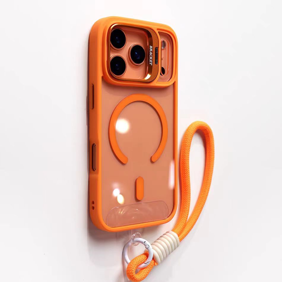 Ốp lưng cứng acrylic trong suốt có dây buộc tương thích cho iPhone 11 12 pro max 13 pro max 14 pro max 15 pro max 16 pro max 17 Pro max
