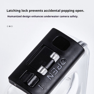 Lặn Dành Cho DJI Osmo 360 Chống Nước Bảo Vệ Toàn Cảnh Camera Dưới Nước Lặn Vỏ 45M Biển Sâu Chụp Ảnh