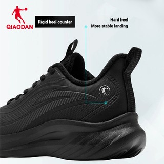 Qiaodan JoyRain Nam Giày Chạy Bộ Da Chống Thấm Nước Chống Sốc QXB023254233