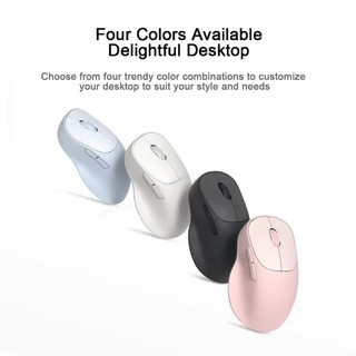 2025 Mới Xiaomi Chuột Không Dây 3 Nhiều Màu Sắc Thoải Mái Phiên Bản 2.4GHz Bluetooth Chế Độ Kép 1200DPI Yên Tĩnh Chuyển Chuột Chơi Game Di Động