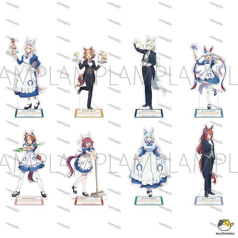 Uma Musume: Cinderella Grey - Seitei-Sai Maid Cafe Limited Bonus Set - Hình Acrylic Stand & Goods