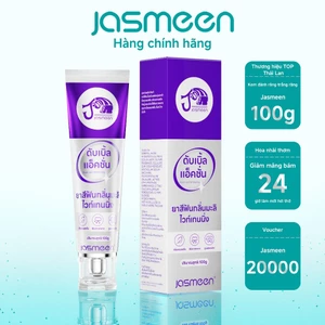 Kem Đánh Răng - JASMEEN Làm Trắng Răng loại bỏ cao răng hôi miệng tẩy ố vàng -100g