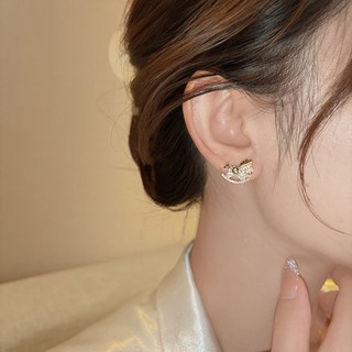 Ｂông Tai Pony Full Kim Cương, Thiết Kế Tinh Tế, Phù Hợp Xu Hướng Hiện Đại