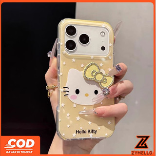 Thích hợp cho Redmi A5 Redmi A3 13C 14C 15C note 13 Pro note 14 Pro Xiaomi 14T poco C75 poco C61 Premium Kitten Kim Cương Giả Nơ IMD Vỏ Điện Thoại TPU Chống Sốc
