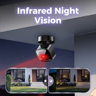 Camera IP Mini Wifi 1080 HD Máy Quay Micro Không Dây Phiên Bản Ban Đêm Xoay 360 Camera Giám Sát An Ninh Video Nhà Thông Minh