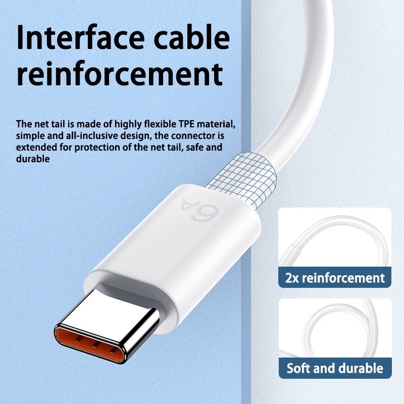 Củ sạc nhanh XM 120W QC4.0 Cáp sạc nhanh USB to TypeC cho Mi Poco X3 Note Pro sạc nhanh an toàn