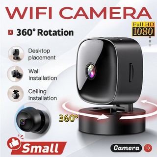 Camera IP Mini Wifi 1080 HD Máy Quay Micro Không Dây Phiên Bản Ban Đêm Xoay 360 Camera Giám Sát An Ninh Video Nhà Thông Minh