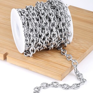 Dây chuyền hình bầu dục lõm bằng thép không gỉ, phù hợp cho trang sức cá nhân