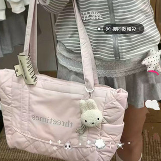 Túi Tote chăn in chữ