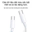 LUOBR Cáp sạc nhanh PD 20w Dài 1M Dây sạc nhanh ô chống vỡ cho thẻ sạc nhanh Loại C đến Loại C
