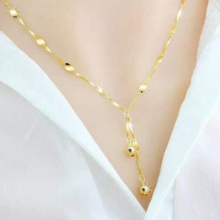 Vòng cổ hoa vàng nữ dành cho nữ