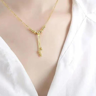 Vòng cổ hoa vàng nữ dành cho nữ