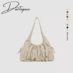Túi vải Unisex, dung tích lớn, túi tote nhiều màu