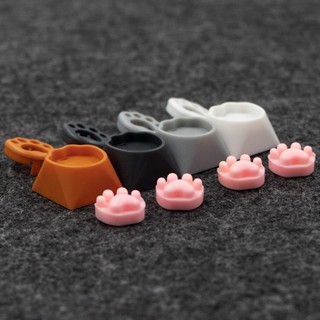 Có thể tháo rời Mèo Paw Keycaps Chất liệu PC DIY Silicone mềm Keycaps tùy chỉnh