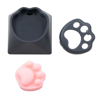 Có thể tháo rời Mèo Paw Keycaps Chất liệu PC DIY Silicone mềm Keycaps tùy chỉnh