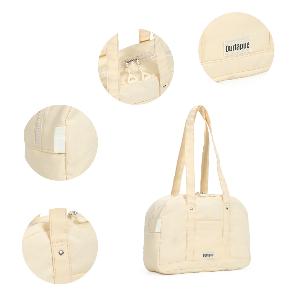 [Durlapue]Túi tote nylon chống thấm nước, nhiều màu, dung lượng lớn mới