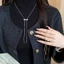 Mặt Dây Chuyền Zircon Thời Trang Với Ánh Sáng Sang Trọng, Phù Hợp Cho Nữ