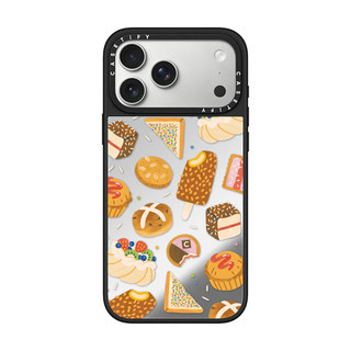 Không Dây Từ Tính Cho iPhone 17 16 15 14 13 Pro Max Plus Hình Dán Động Vật Dễ Thương Cạnh Đen Gương Mặt Sau