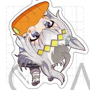 Uma Musume Khá Derby Kyoufuri Cà Rốt Treo Trong Đó Acrylic Móc Khóa Chibi Q Phiên Bản Anime Dễ Thương Quyến Rũ