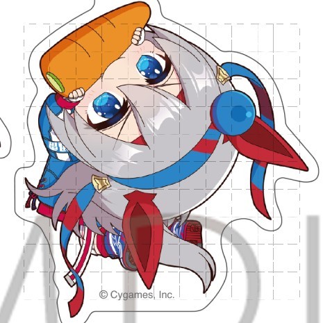 Uma Musume Khá Derby Kyoufuri Cà Rốt Treo Trong Đó Acrylic Móc Khóa Chibi Q Phiên Bản Anime Dễ Thương Quyến Rũ