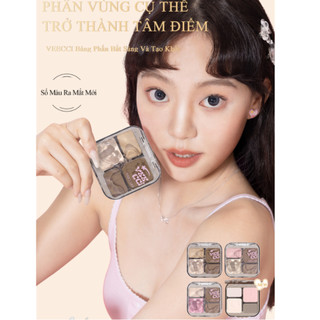 [HÀNG CHÍNH HÃNG] AURA x VEECCI Bảng Phấn Bắt Sáng Và Tạo Khối Tự Nhiên Lâu Trôi Chống Nước 8g
