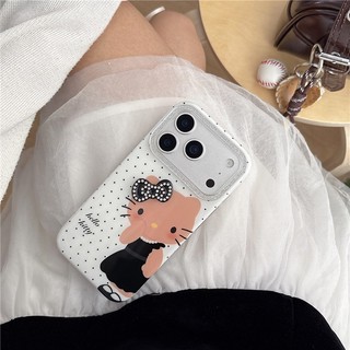 IPhone 17 Pro max 16 Pro max Chấm bi họa tiết mèo Chất liệu TPU Quá trình IMD Vỏ điện thoại