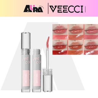 AURA x VEECCI Son Bóng Nước Son Bóng Tráng Gương Chống Dính Cốc Lâu Trôi Dưỡng Ẩm Và Che Phủ Đường Viền Môi 2g