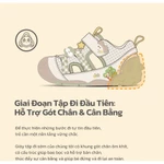 Giày Trẻ Em Balabala Giày Cho Bé Trai Bé Gái 2025 Mùa Xuân Chức Năng Mới Giày Chống Trơn Trượt Đế Mềm Thoáng Khí Thoải Mái Đáng Yêu Ngọt Ngào Hàng Ngày Mặc Ngoài Trời Chơi Tập Đi — ảnh 7