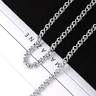Dây Chuyền Hình Dây Xích Cuba từ Thép Không Gỉ - DIY Vòng Tay và Phụ Kiện Vòng Cổ