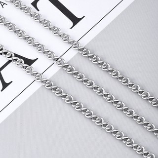 Dây Chuyền Hình Dây Xích Cuba từ Thép Không Gỉ - DIY Vòng Tay và Phụ Kiện Vòng Cổ