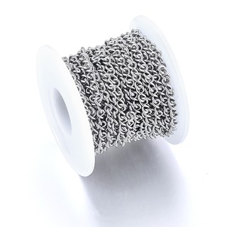Dây Chuyền Hình Dây Xích Cuba từ Thép Không Gỉ - DIY Vòng Tay và Phụ Kiện Vòng Cổ
