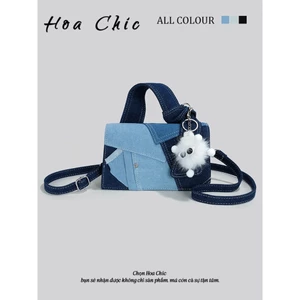 Bán Chạy Túi Hàn Quốc Niche Denim Túi Xách Nhỏ Túi Xách Nhỏ Mới Xuyên Biên Giới Túi Nữ Đi Lại Handba