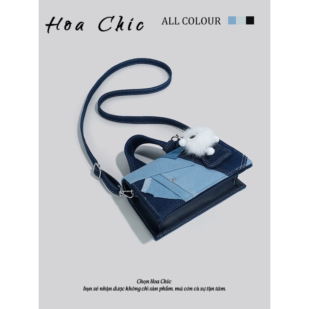 Bán Chạy Túi Hàn Quốc Niche Denim Túi Xách Nhỏ Túi Xách Nhỏ Mới Xuyên Biên Giới Túi Nữ Đi Lại Handba