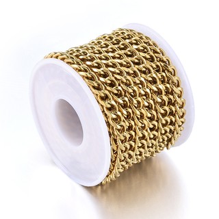 Dây chuyền vàng PVD bằng thép không gỉ, phù hợp DIY và làm trang sức