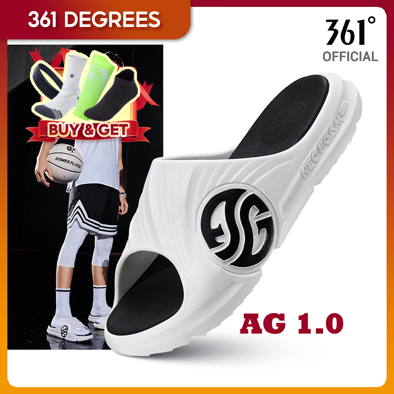 361° Dép cho cả nam và nữ AG 1.0 Aaron Gordon biển thể thao casual dép bóng rổ 672126702F